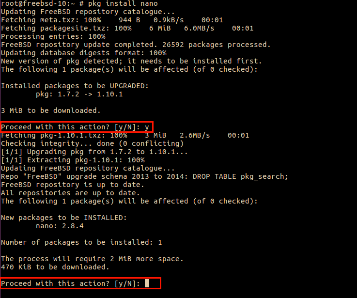 Configuring freebsd network interface